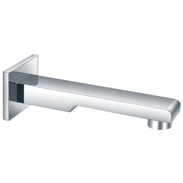 Flova Essence Wall Mounted Chrome Bath Spout