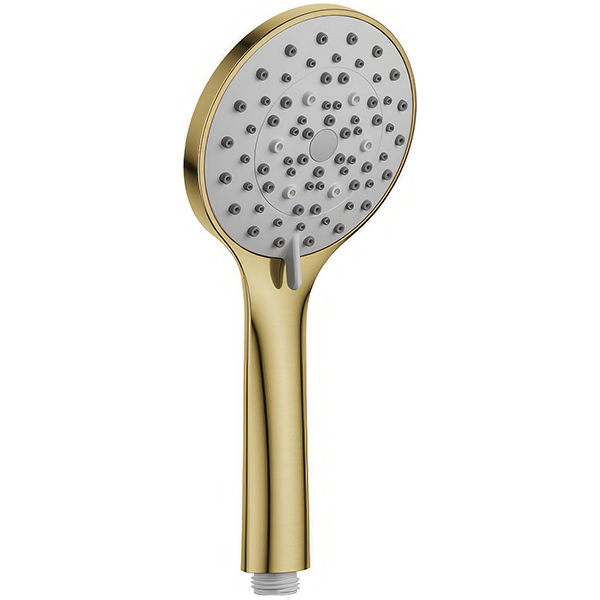Additional image of Flova Levo Contemporary Round Shower Handset 110 x 245mm - Five Spray Modes