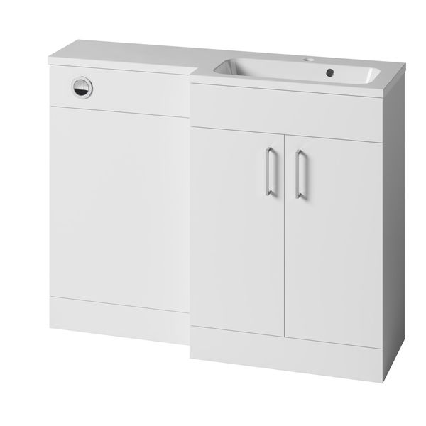 Alternate image of Tavistock Nexus Floorstanding Vanity Unit with Back To Wall Toilet Furniture - 2 Doors
