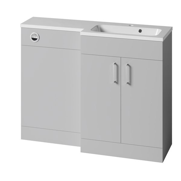 Alternate image of Tavistock Nexus Floorstanding Vanity Unit with Back To Wall Toilet Furniture - 2 Doors