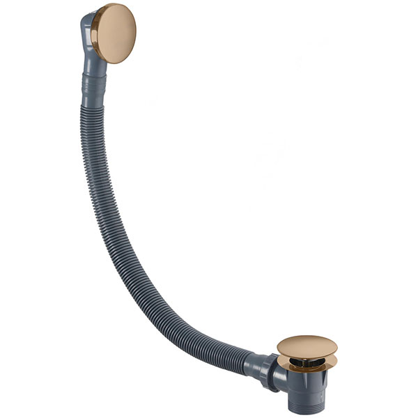 Additional image of Flova Bath Clicker Waste with Overflow Cover