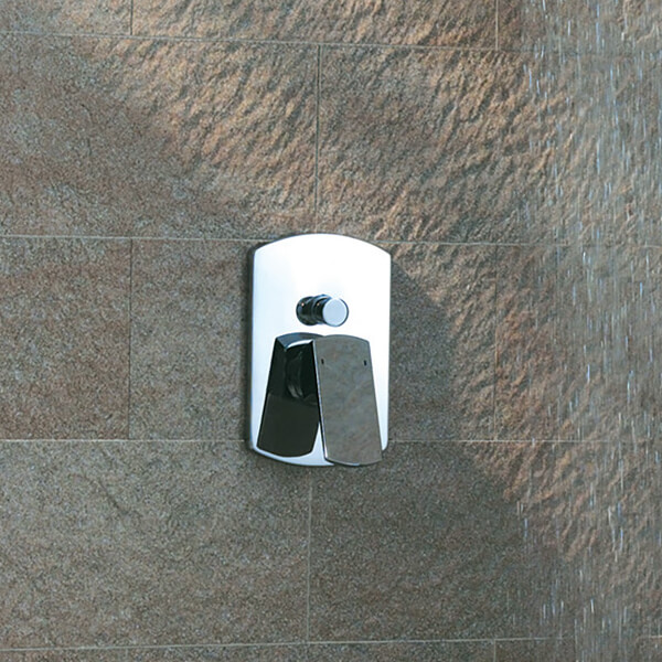 Flova Dekka Concealed Manual Chrome Shower Valve with Diverter and SmartBox - 2 Outlets - 1 Control