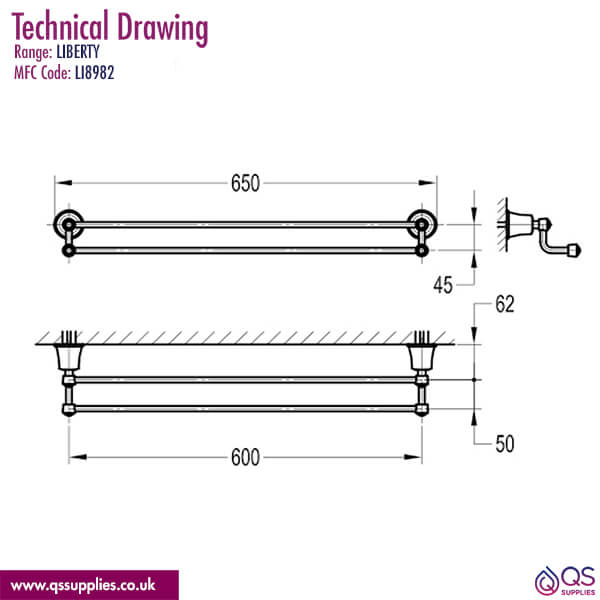 Technical drawing QS-V89463 / LI8982