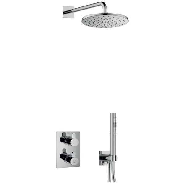 Alternate image of Flova Smart Contemporary Concealed Thermostatic Shower Pack