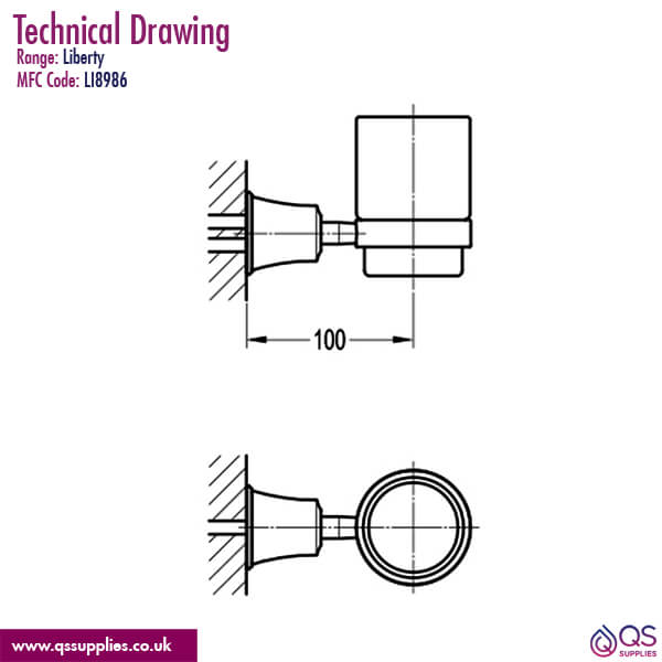 Technical drawing QS-V101030 / LI8986