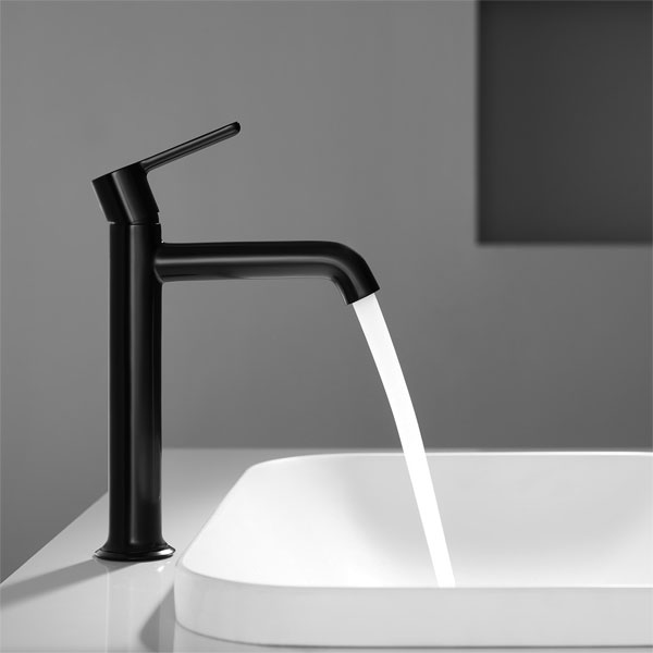Alternate image of Flova Moonlight Deck Mounted Mono Basin Mixer Tap with Universal Clicker Waste - Lever Handle