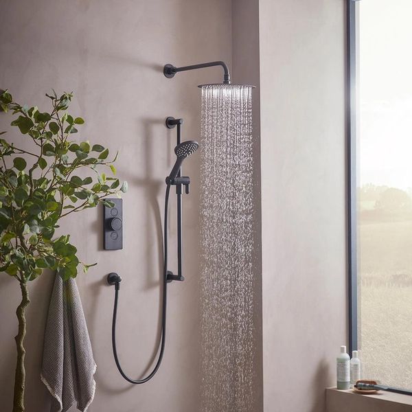 Alternate image of Tavistock Axiom Dual Function Push Button Valve With Shower Head