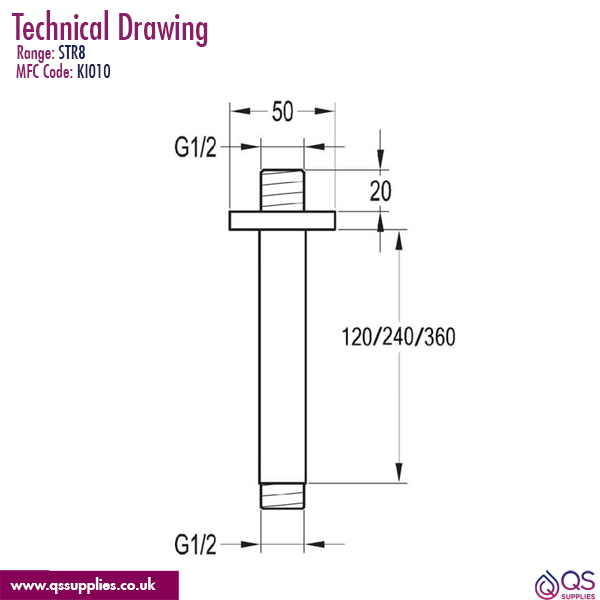 Technical drawing QS-V114117 / KI010
