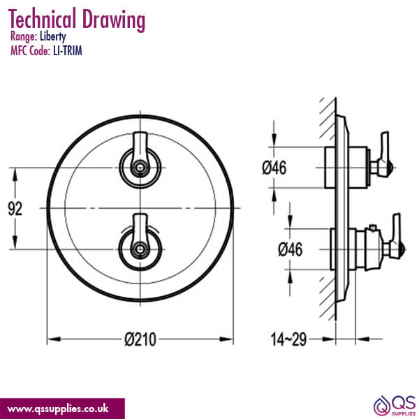 Technical drawing QS-V113598 / LI-TRIM