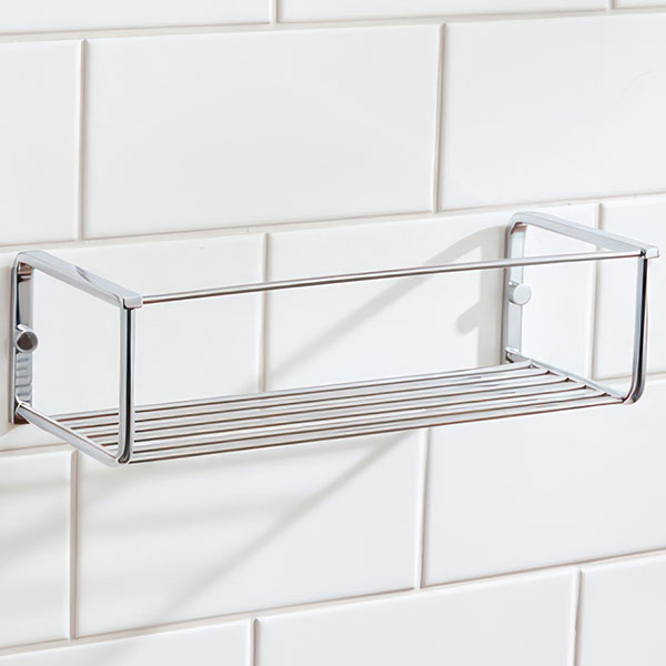 Miller Signature Contemporary Wall Mounted Shower Basket - Single or Double