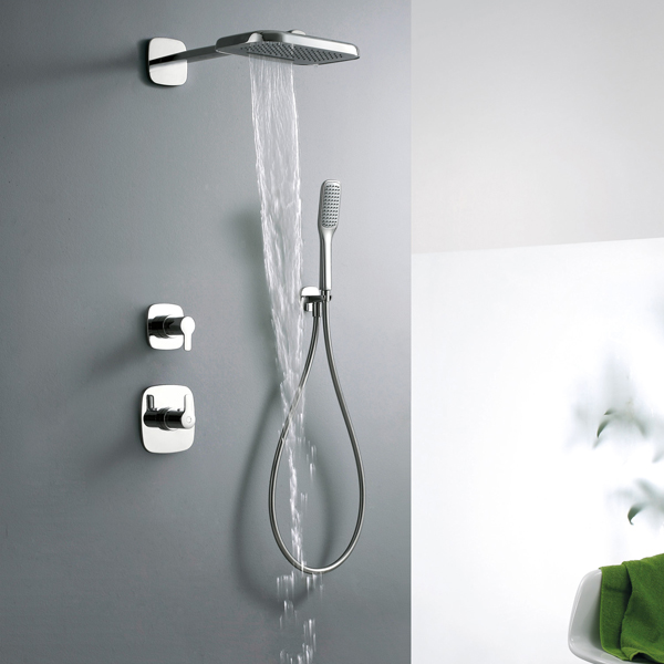 Flova Urban ABS Single Function Square Shower Handset