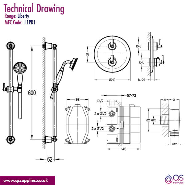 Technical drawing QS-V113599 / LI1PK1