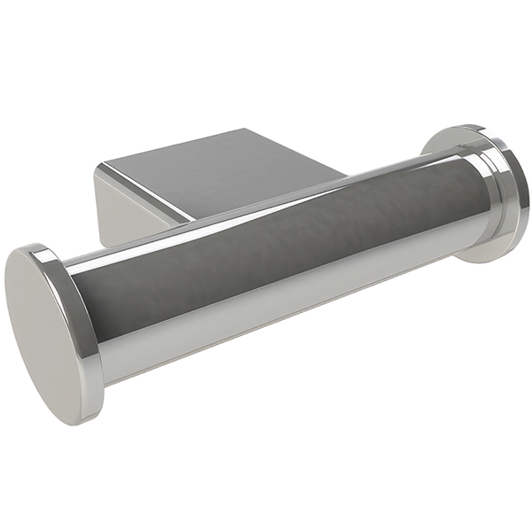 Miller Boston Contemporary Chrome Double Robe Hook