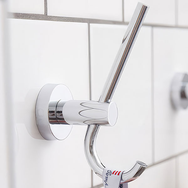 Miller Bond Wall Mounted Double Robe Hook