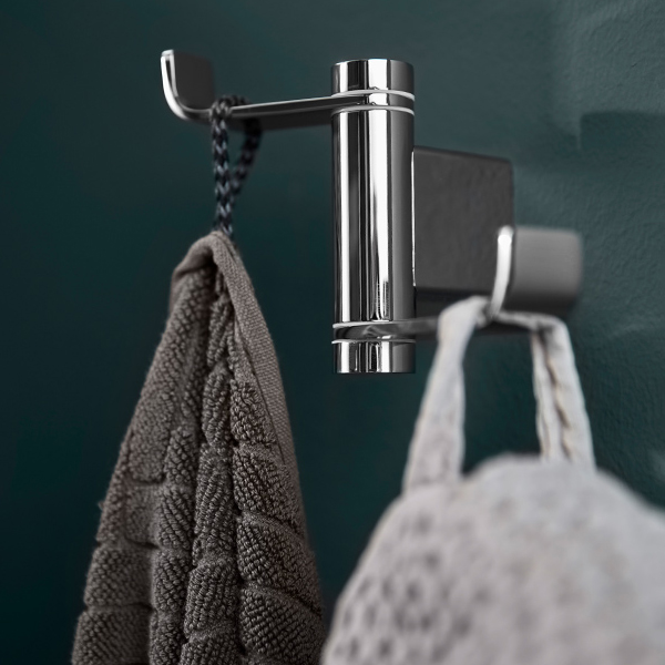 Alternate image of Miller Miami Wall Mounted Swivel Double Robe Hook