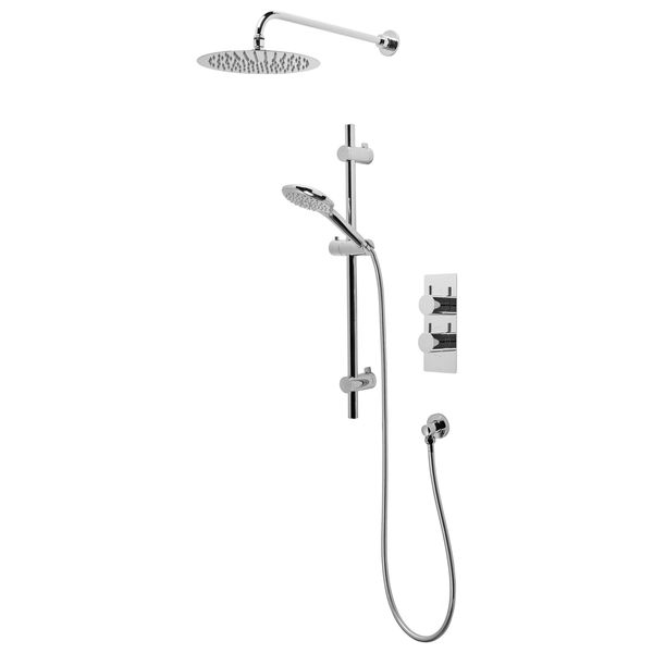 Tavistock Merit Thermostatic Concealed Dual Function Mixer Valve with Shower Set