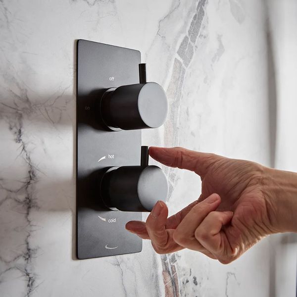 Alternate image of Tavistock Merit Thermostatic Concealed Dual Function Mixer Valve with Shower Set