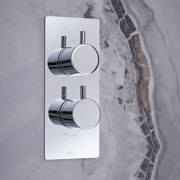 Alternate image of Tavistock Merit Thermostatic Concealed Dual Function Mixer Valve with Shower Set