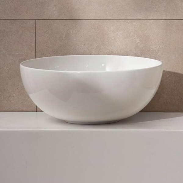 Miller Edge 400mm Round Countertop Ceramic Basin