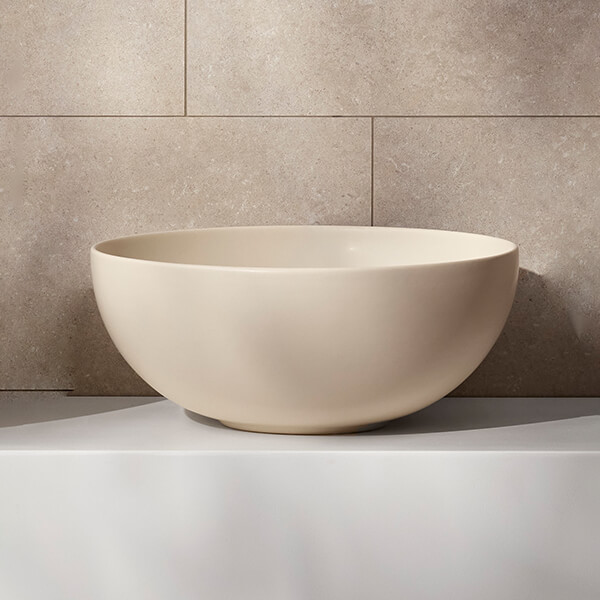 Additional image of Miller Edge 400mm Round Countertop Ceramic Basin