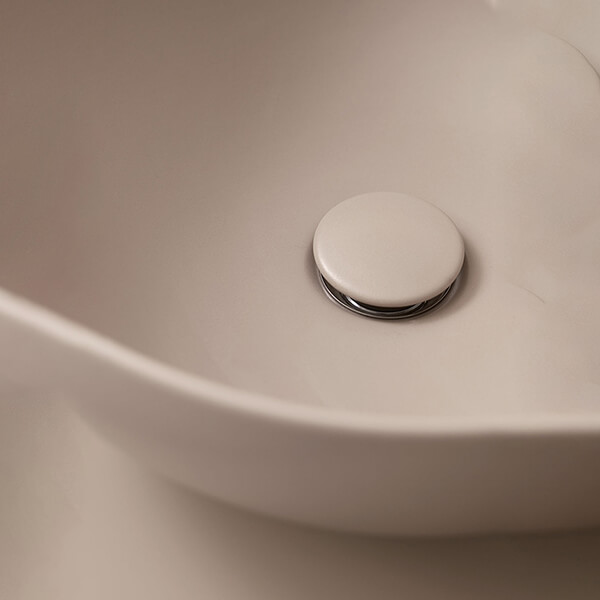 Alternate image of Miller Edge 400mm Round Countertop Ceramic Basin