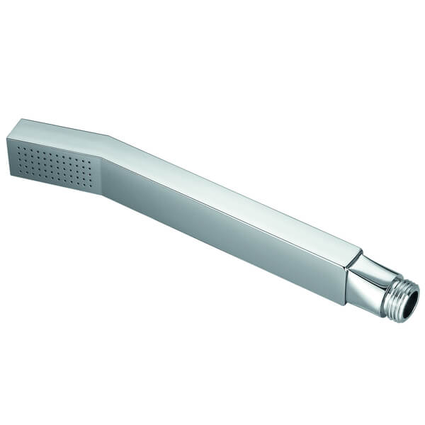 IMEX Bloque Square Chrome Brass Shower Handset - Single Spray Mode