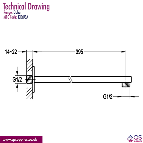 Technical drawing QS-V117022 / KIQUSA