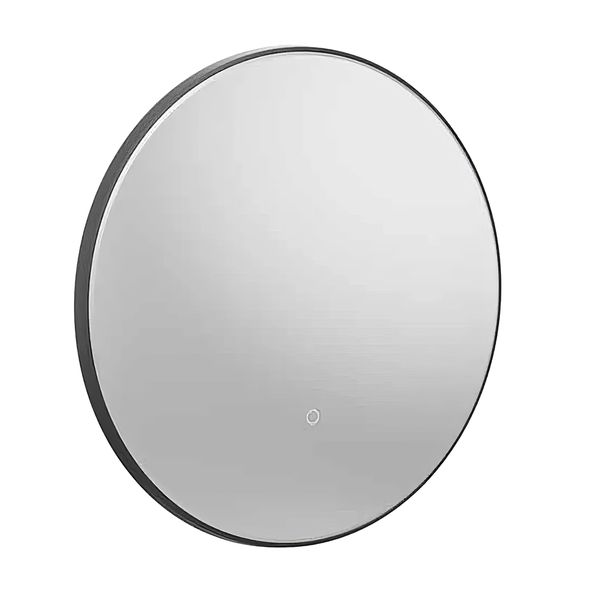 Tavistock Oxygen Round Backlit Illuminated Mirror with Demister Pad and Touch Switch