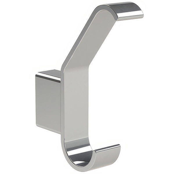 Miller Orlando Wall Mounted Chrome Single Robe Hook