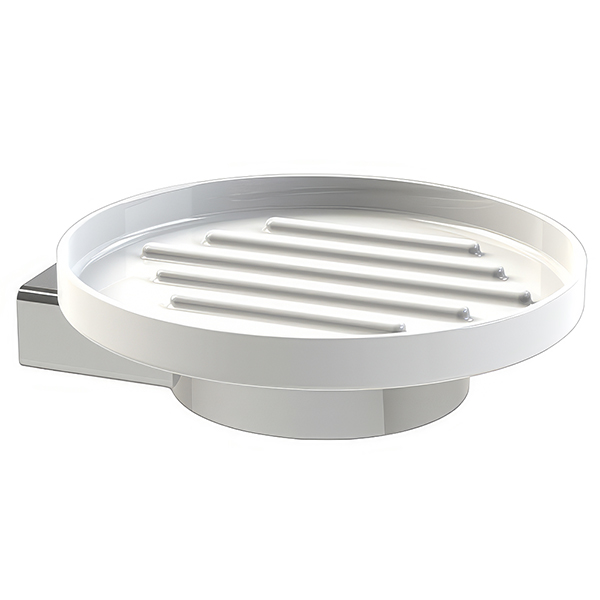 Miller Orlando Wall Mounted Ceramic Soap Dish And Holder