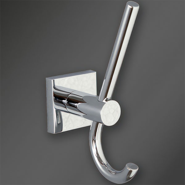 Miller Atlanta Wall Mounted Double Robe Hook
