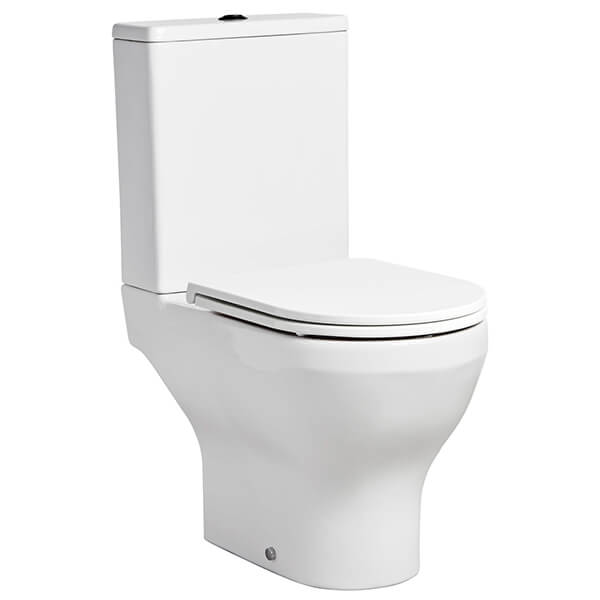 Tavistock Micra Evo Rimless Open Back Close Coupled WC Pan with Cistern