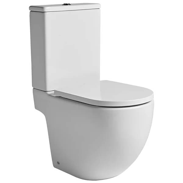 Tavistock Orbit Rimless Open Back Close Coupled WC Pan with Cistern