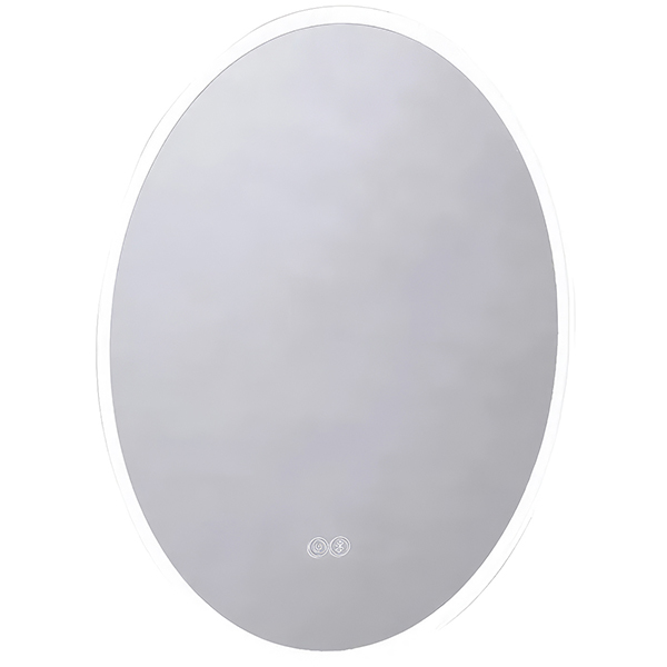 Tavistock Resonate LED Borderlit Illuminated Bluetooth Mirror with Demister Pad - 600 x 600mm