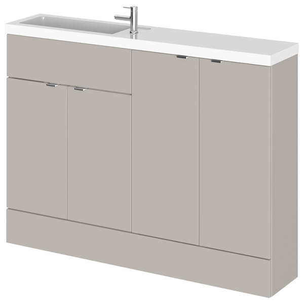 Alternate image of Hudson Reed Fusion Compact Floorstanding Fitted Furniture Pack - 1200mm x 864mm