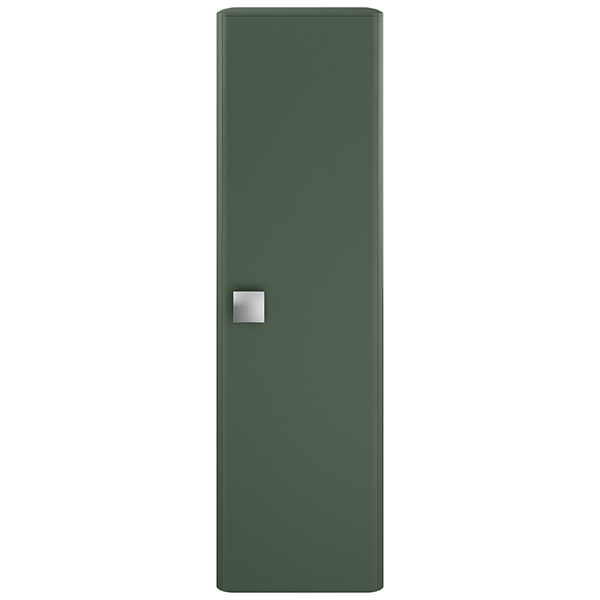Alternate image of Hudson Reed Sarenna Wall Hung Tall Bathroom Storage Cabinet 352 x 1200mm - 1 Door