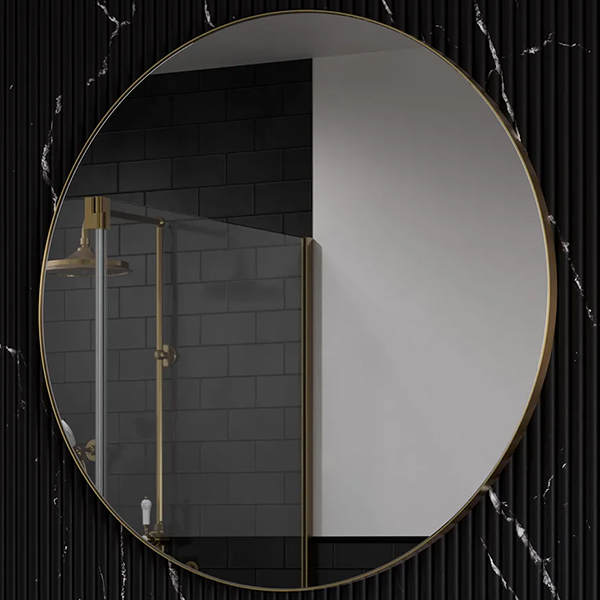 Alternate image of Sensio Noa Round Mirror - Aluminium Frame