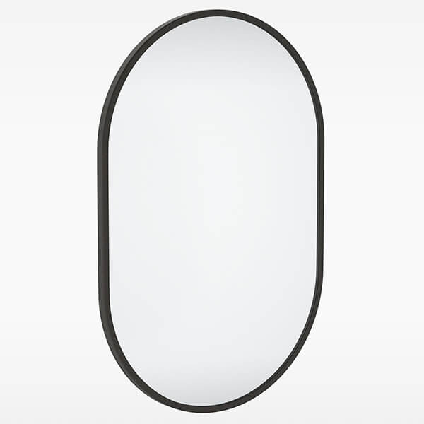 Sensio Eldon Pill Shaped Modern Non-Illuminated Oval Mirror