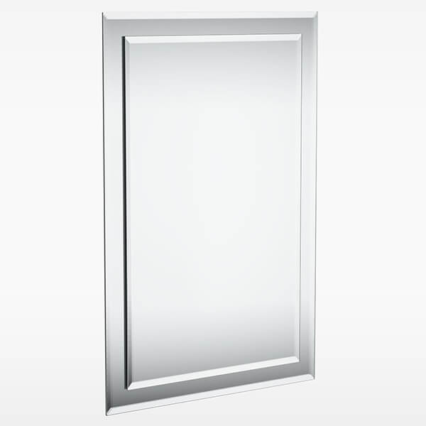 Sensio Evanna Rectangular Non-Illuminated Mirror - Bevelled Edge