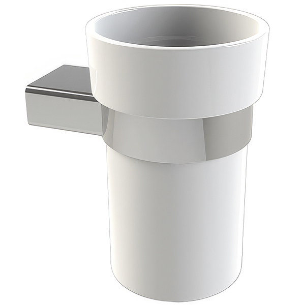 Miller Orlando Contemporary Ceramic Tumbler And Holder