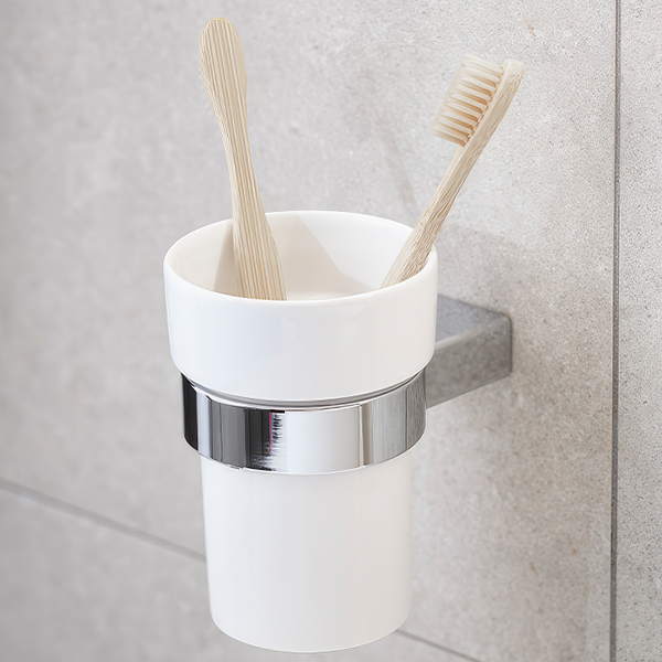 Additional image of Miller Orlando Contemporary Ceramic Tumbler And Holder