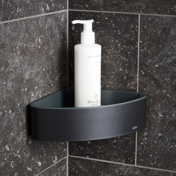 Alternate image of Miller Signature Wall Mounted Corner Shower Basket - 230 x 170mm