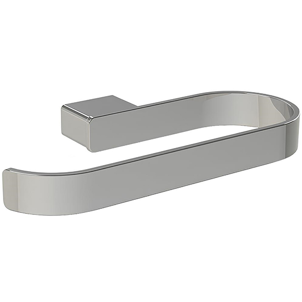 Miller Orlando Contemporary Chrome Towel Holder - 200mm Wide