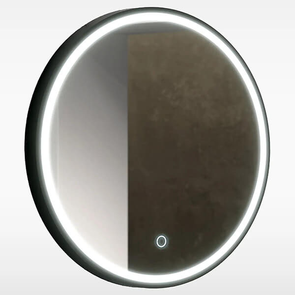 Sensio Frontier Round Frontlit LED Mirror with Demister Pad