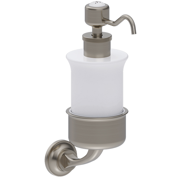 Additional image of Burlington Guild Traditional Soap Container with Holder and Dispenser