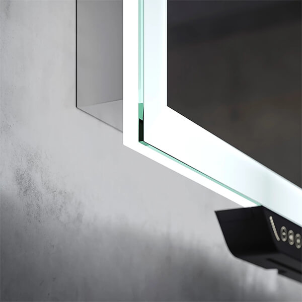 Alternate image of Sensio Luka Rectangular Frontlit LED Mirror with Demister Pad