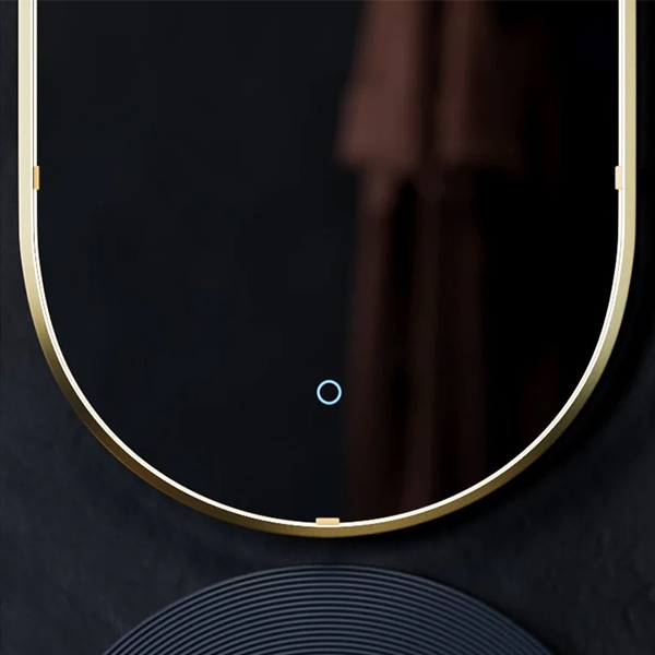 Alternate image of Sensio Aspect Pill TrioTone Frontlit LED Illuminated Mirror with Demister Pad