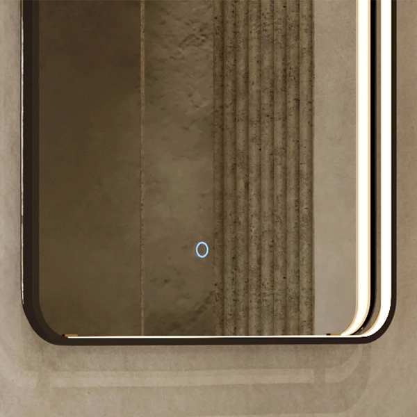 Alternate image of Sensio Aspect Rectangular TrioTone Frontlit LED Illuminated Mirror with Demister Pad