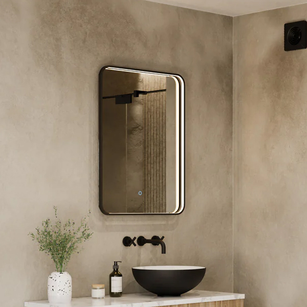 Alternate image of Sensio Aspect Rectangular TrioTone Frontlit LED Illuminated Mirror with Demister Pad