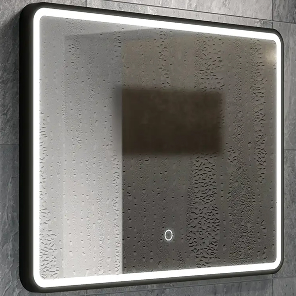 Alternate image of Sensio Frontier Rectangular Frontlit LED Mirror with Touch Sensor Switch and Demister Pad
